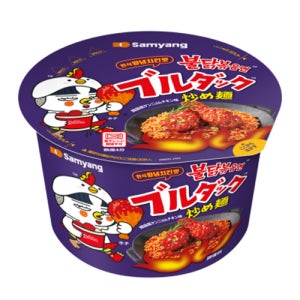 일본 삼양 불닭볶음면 컵라면 양념치킨맛 빅컵