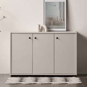 아카드 정리장 도어 수납장 작은 거실 베란다 다용도실 수납장 1200