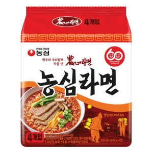 농심 농심라면 멀티팩 4개입
