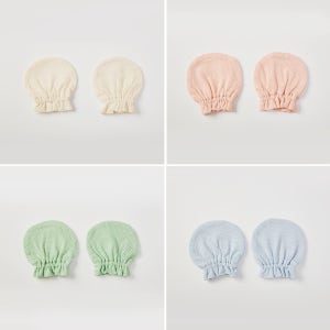 푸키포키 파스텔 메쉬 손싸개 봄 여름 신생아 아기 출산 준비물 선물 손싸게 PKBHC04