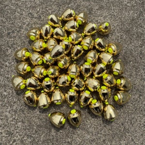 순간수중 속공 수중찌 봉돌 낱개 벌크형 금색 바다 낚시 찌 0.5호