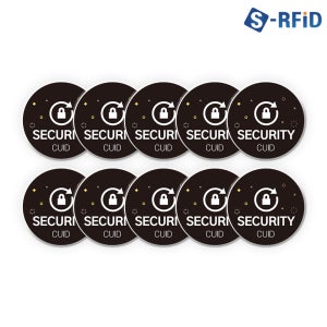 RFID RF 스티커 태그 CUID 복사 원 80P 10개