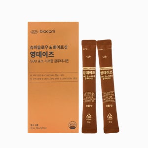 바이오컴 영데이즈 저속노화 SOD 효소 리포좀 글루타치온 비타민C 15포