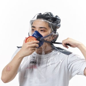 대피용마스크 CM2화생방용8400376