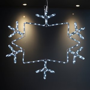 LED 트리구 눈결정 C타입DC24VA 71cm 무점멸 백색정류기 별도