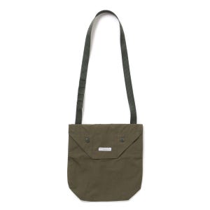 ENGINEERED GARMENTS 엔지니어드 가먼츠 / Shoulder Pouch - Coated Cotton Cloth - Olive