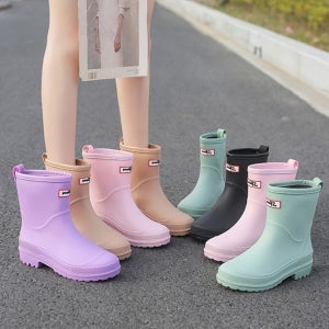 명품레인부츠 레인부츠코디 발편한장화 가벼운 숏