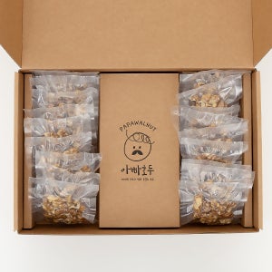 아빠호두 진공포장 국산 햇호두 20g 20개 결혼 돌 답례품선물 이유식 수험생 건강 간식