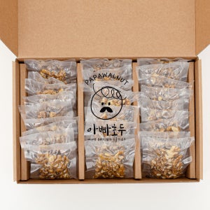 아빠호두 진공포장 국산 햇호두 20g 30개 결혼 돌 답례품선물 이유식 수험생 건강 간식