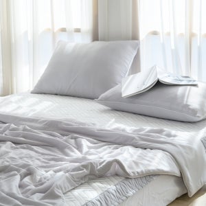 올여름 꽁꽁! 춥다추워~ 냉감 차렵이불 차가운 여름 얇은 이불 시원한 침구 SS(슈퍼싱글)