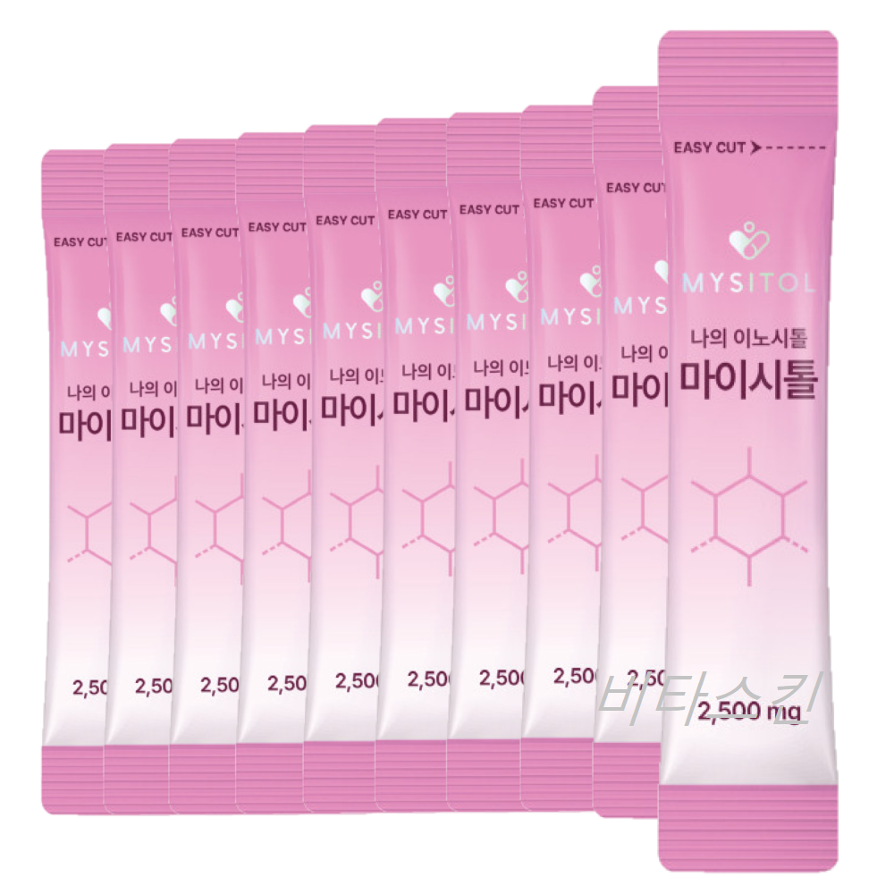 <b>마이시톨</b> 10포 마이오 미오 이노시톨 함유 콜린 활성 엽산 보충제