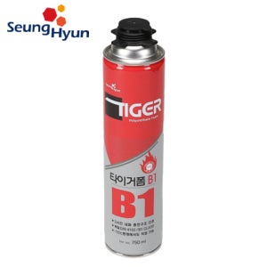 우레탄폼 타이거폼 건용B1 (고난연성·일액형) 750ml 1BOX[15개]