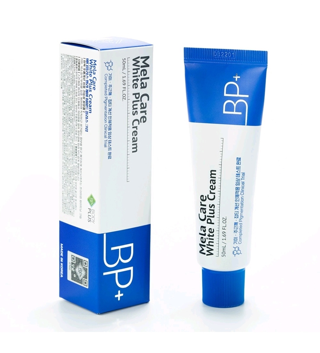 BP+ 바디플러스 멜라 케어 화이트 플러스 크림 50mL 1+1