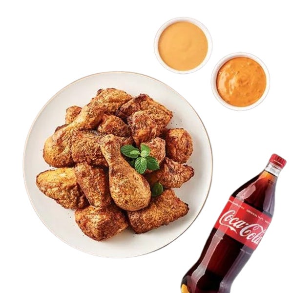 굽네치킨 고추바사삭+콜라1.25L 모바일쿠폰