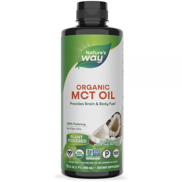 Natures Way 네이쳐스웨이 <b>네이처스</b>웨이 오가닉 MCT 오일 480ml