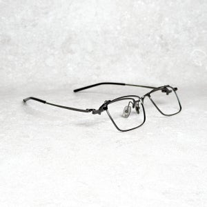 [999.9] 포나인즈 S401T 건메탈 54사이즈 빅사이즈 플립안경 노안 패션안경