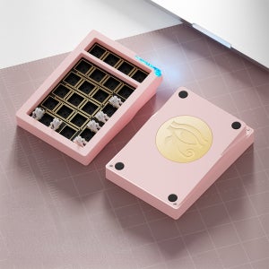 STARS21 넘버 키패드 숫자 키보드 알루미늄 기계식 텐키 무선 엣지 핑크 베어본