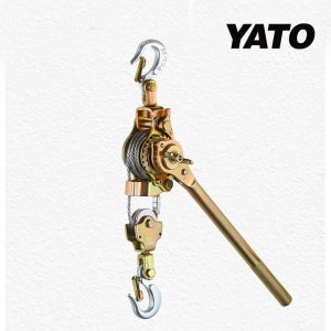 야토 1톤 전선바이스 사선형 장선기 핸드 파워 풀러 인장기 와이어그립