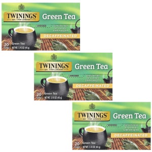 트와이닝 디카페인 녹차 그린티 (Decaffeinated Green Tea) 20티백 40g (3개세트)
