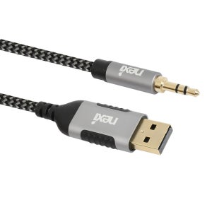 AUX케이블 2m 오디오연결선 옥스선 앰프 스피커잭 USBto3.5 RNX1495