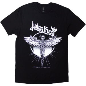공식 JUDAS PRIEST 주다스 프리스트 Angel Of Retribution Angel Rising 반팔 티셔츠