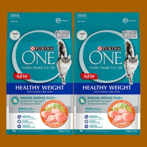 퓨리나 원 캣 고양이사료 웨이트 체중관리 닭, 1.4kg, 2개