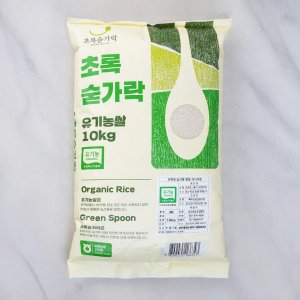 메가마트 초록숟가락 유기농 쌀 10kg