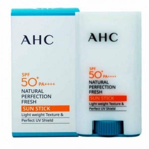 [듀리뷰리]AHC 내추럴 프레쉬 퍼팩션 SPF50+ 선스틱 PA+ 17g