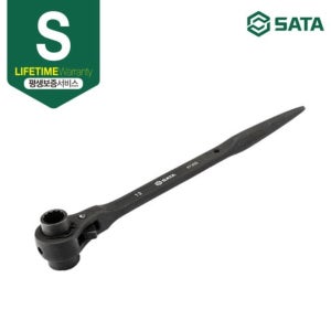 사타(SATA) 라쳇렌치 19x22mm 47313 견삭기