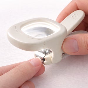 베베까끼 돌 아기 손톱깎이 유아 손톱깎이 LED 돋보기