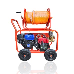 제논 엔진식 밀차형 산업용분무기 TOP-80ZNe 7.5마력 키시동