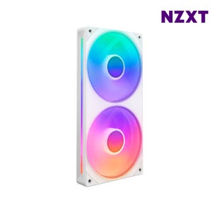 NZXT F240 RGB CORE 화이트 쿨링팬 케이스팬 120mm x 2