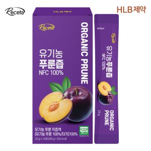 레세타 유기농 푸룬즙 NFC 100% 푸룬 농축 착즙액 주스 임산부 (1박스x1개,14포)