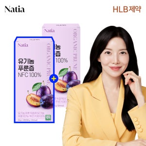 푸룬 농축 착즙액 주스 임산부 나티아 유기농 푸룬즙 NFC 100% 14포, 2개