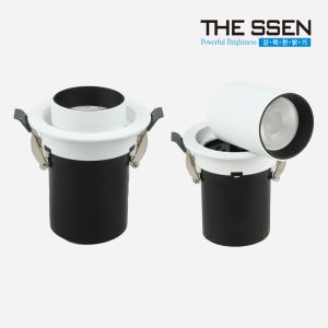 더쎈 KS COB 8w 73mm(3인치) 스포트 겸용 회전 실린더 DC타입 다운라이트
