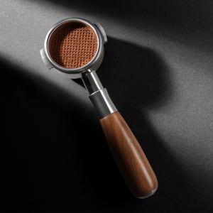 제로히어로 우드핸들 에스프레소 바텀리스 포터필터 58mm