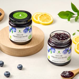 넛츠그린 저당 저칼로리 블루베리잼 무설탕 무가당 알룰로스 잼 240g