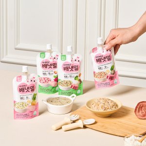 [배냇밀] 짜먹는 실온 이유식 15팩+15팩