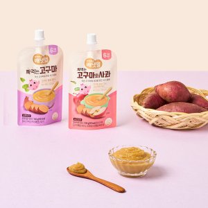 [배냇밀] 짜먹는 고구마 2종 15팩+15팩