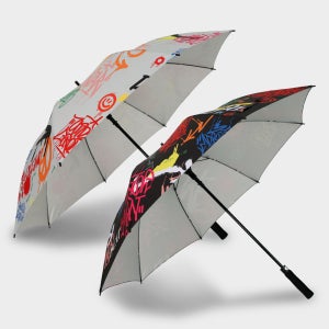 페르시안캣 그래피티 패턴 포인트 암막 골프 우산(P5FUUM01)