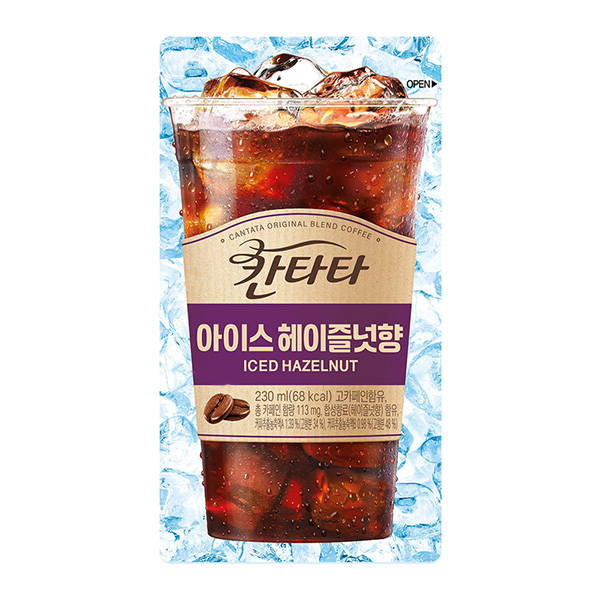 칸타타 아이스 헤이즐넛향