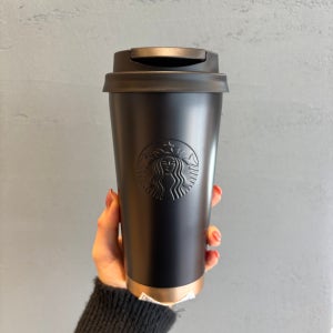 스타벅스 SS 매트 엘마 텀블러 레이저 각인 인쇄 선물용 473ml, 블랙