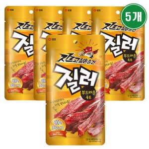 샘표 질러 부드러운 육포 30g, 5개