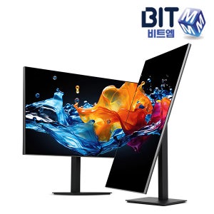비트엠 NEWSYNC 3290U 나노IPS 4면 보더리스 4K UHD PD 멀티스탠드 (포토상품평 3,000)