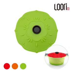 루리 샹들리에 실리콘 멀티뚜껑 22.5cm 냄비덮개 후라이팬뚜껑