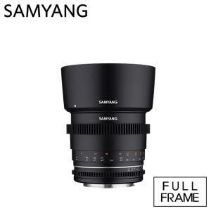 삼양렌즈 VDSLR 85mm T1.5 MK2 캐논EF 풀프레임용 광각렌즈 카메라 영상렌즈