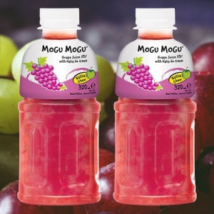 모구모구 포도맛 320ml 48페트 코코넛 젤리 알맹이 음료수 페트음료 쥬스 어린이