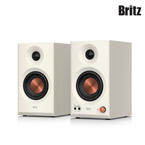 [브리츠] BR-Monitor5 블루투스 홈스튜디오 모니터 스피커 화이트