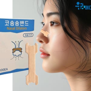 비강확장밴드 비강확장기 코골이 밴드 100매 테이프 코막힘 완화 코송송