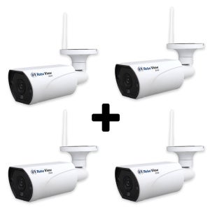 글로벌아이넷 로보뷰EX 홈 IP 카메라 CCTV 6mm 200만화소 4개